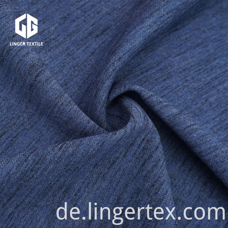 Tc Space Yarn gefärbte Kintted Interlock Stoff Polyester Baumwolle für Bekleidung